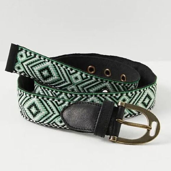 Free People Moving To Mars Belt L/XL - Picture 1 of 8